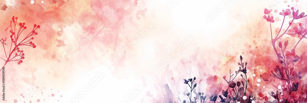 Delicate abstract floral design in pink and orange tones, concept of nature and celebration Delicate abstract floral design in pink and orange tones, concept of nature and celebration