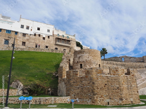 Tangier old city view 