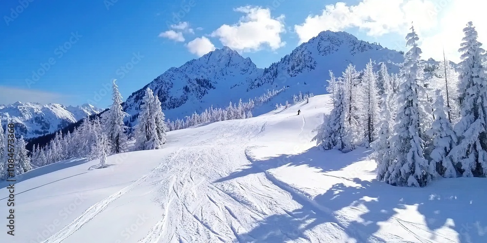 snowboarding and skiing concept snowboarding and skiing concept