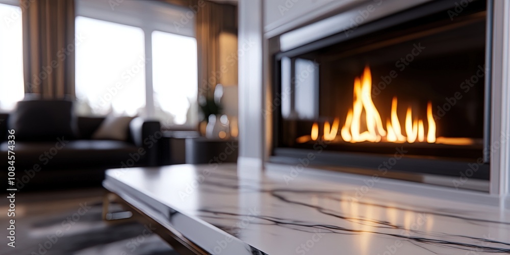 fireplace in cabin living room, interior design fireplace in cabin living room, interior design