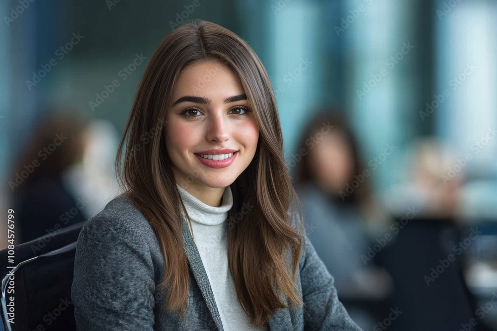 A young female executive communicates with a group of employees of different ages and ethnicities, focusing on communication and gestures A young female executive communicates with a group of employees of different ages and ethnicities, focusing on communication and gestures