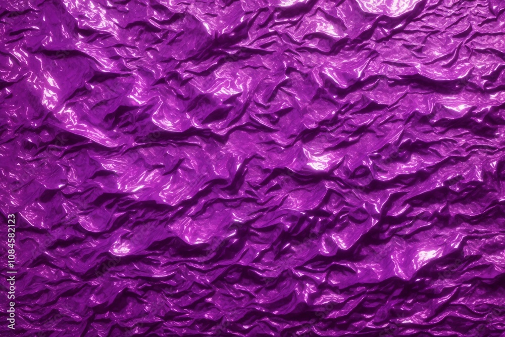 Obraz premium Purple Foil Texture, Purple Foil Background, Foil Texture, Foil Background, Purple Texture, AI Generative