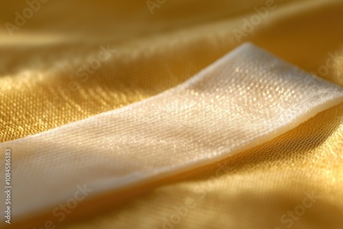 Close-up of a piece of cloth with intricate design and texture photo