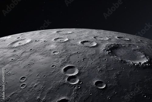 Moon surface Texture, Moon Texture, Moon Texture Background, Moon Closeup Texture, Black Moon Texture Wallpaper, Moon Land Texture, AI Generative