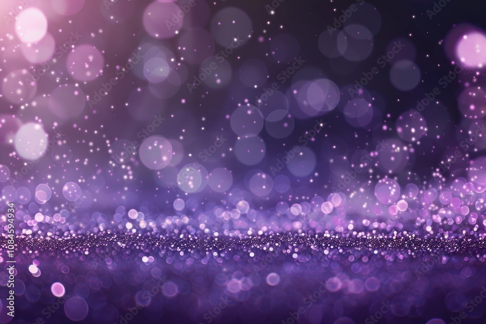 A dark background with a mesmerizing display of purple and black lights