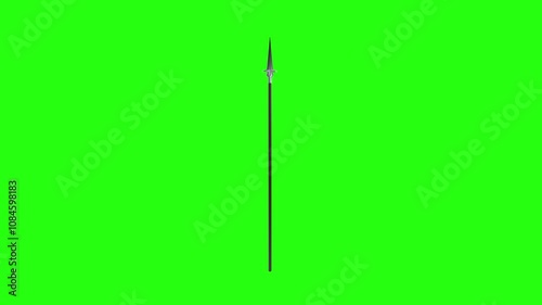 Exploring the creative uses of a spear under green screen effects