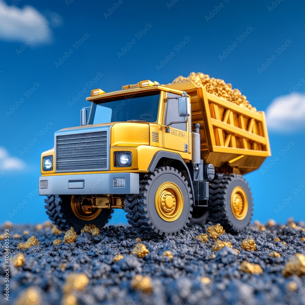 Gold Mining Truck Heavy Duty Vehicle Excavator Gold Ore Construction Equipment Gold Mining Truck Heavy Duty Vehicle Excavator Gold Ore Construction Equipment