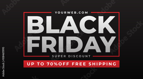 Black Friday abstract modern creative minimalist luxurious banner, sign, design concept, social media post, template, mockup brochure, booklet, print, ad, and poster