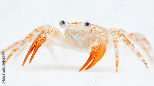 Close-up of a Porcelain Crab: A Captivating Glimpse into Marine Life photo