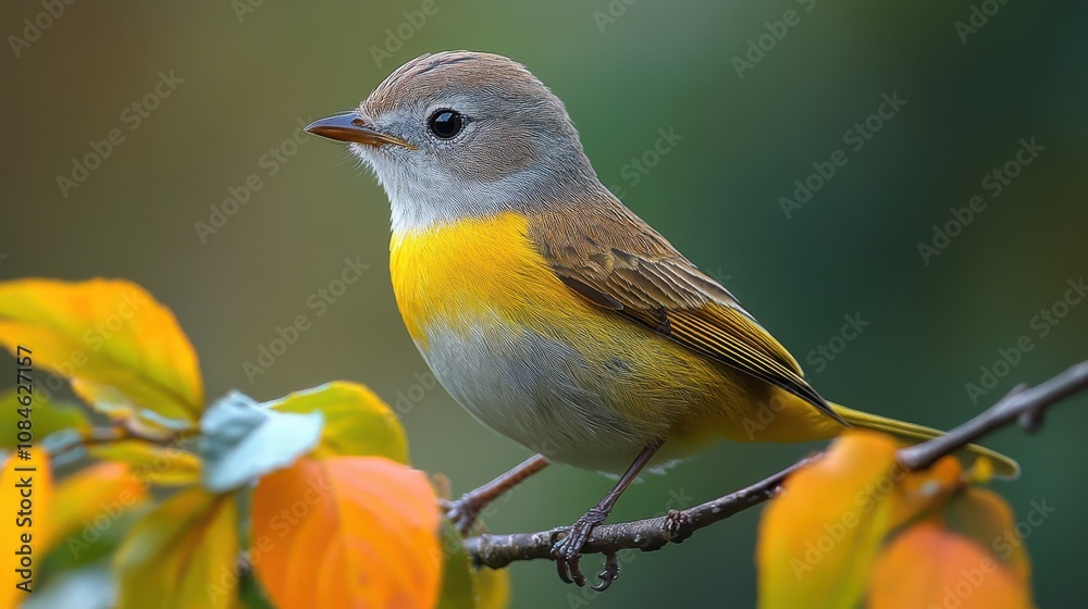 Obraz premium a bird on a branch