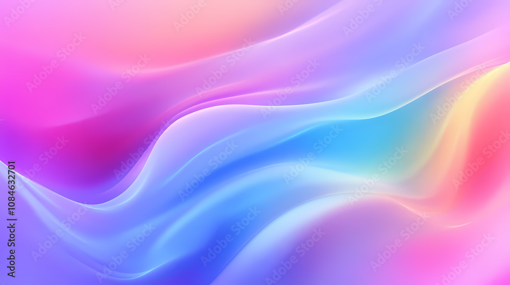 Fototapeta premium Beautiful gradient aurora texture material for photo editing, gradient, aurora, texture, material, photo editing. Aurora. Illustration