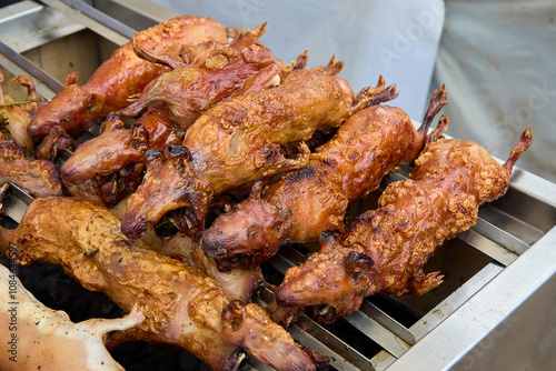 Wallpaper Mural A true taste of tradition in Cusco.Roasted guinea pig, or 'cuy,' is more than just a dish—it's a culinary experience steeped in history. Savored for generations. Torontodigital.ca