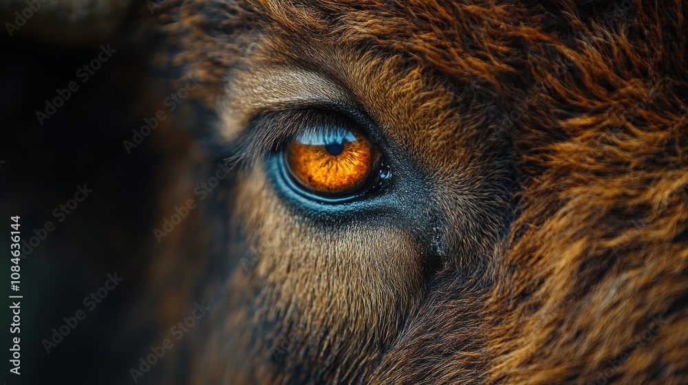 a close up of a brown animal a close up of a brown animal