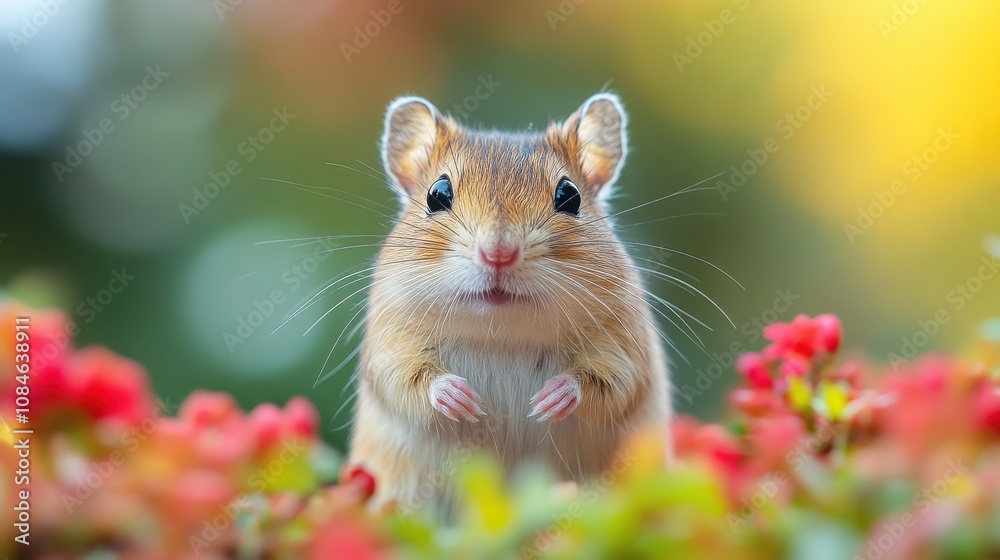 a close up of a small rodent a close up of a small rodent
