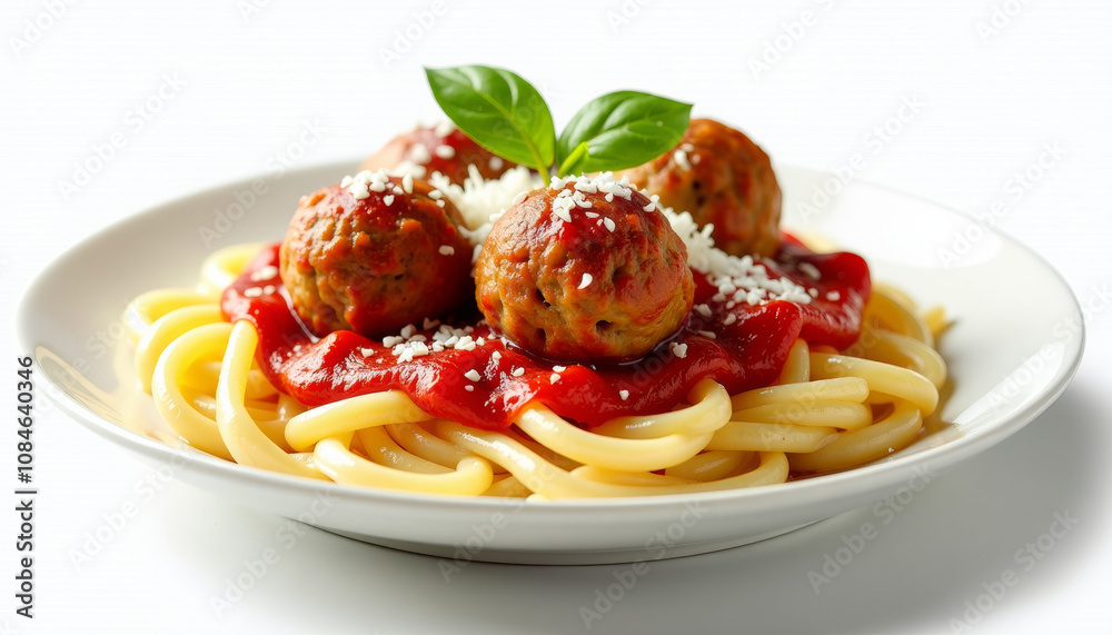 Hearty Italian Meatballs and Spaghetti Hearty Italian Meatballs and Spaghetti