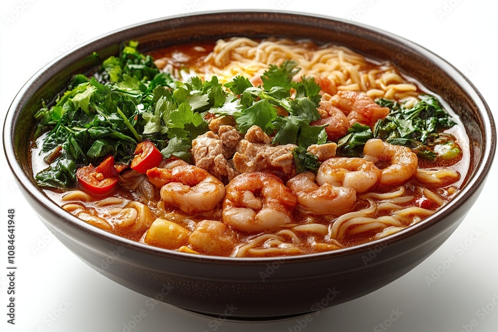 Spicy Shrimp Noodle Soup: A Culinary Delight Spicy Shrimp Noodle Soup: A Culinary Delight