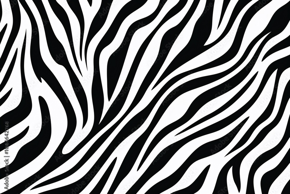 Zebra Skin Print Background, Zebra Stripes Pattern Background, Zebra Skin Pattern, Animals Skin Print, Zebra stripes black and white background, AI Generative