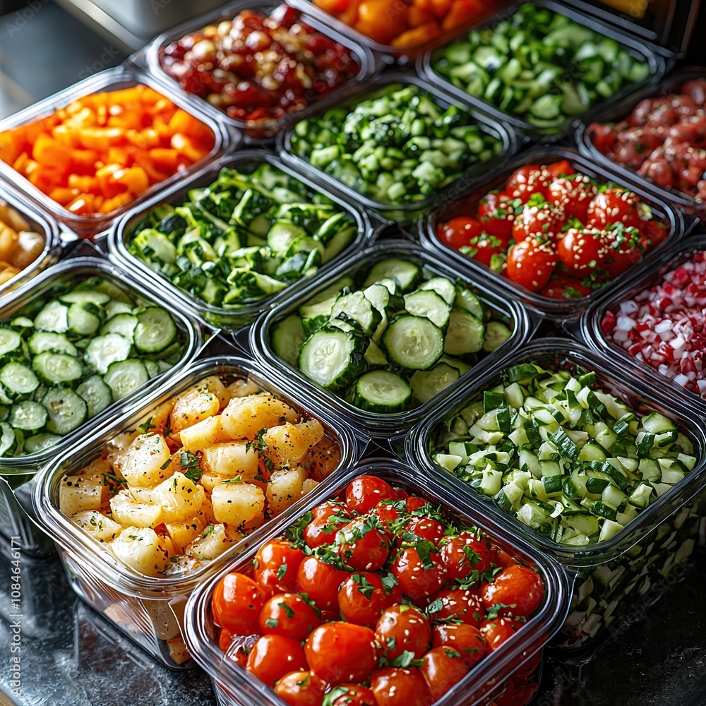Vibrant Salad Bar: A Feast for the Eyes and Palate Vibrant Salad Bar: A Feast for the Eyes and Palate