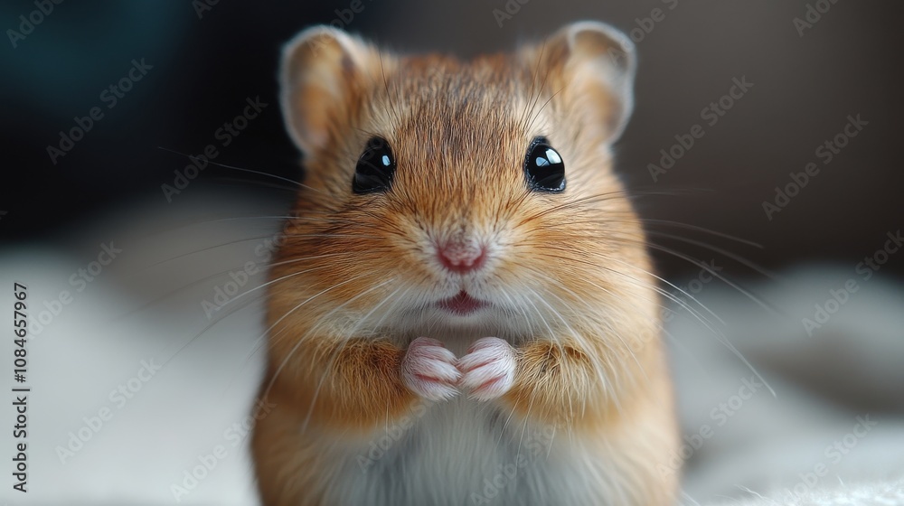 a small rodent with a white background a small rodent with a white background