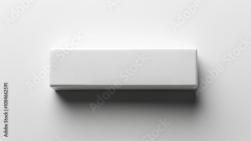 Wallpaper Mural a white rectangular object on a white surface Torontodigital.ca