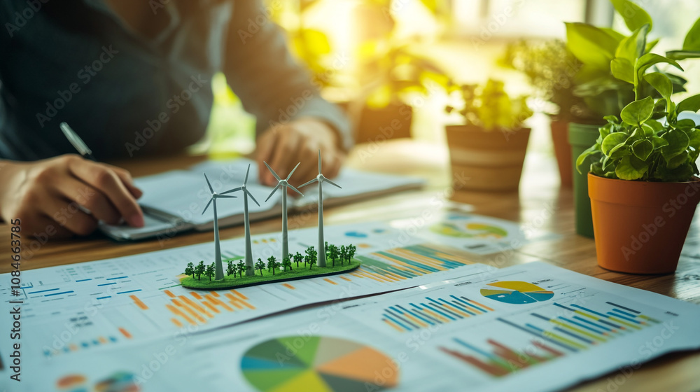 Sustainable Energy Business Plan Charts Graphs Wind Turbines Sustainable Energy Business Plan Charts Graphs Wind Turbines