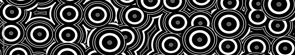 Black and white shapes.Abstract background for wide screens. Wallpaper 5760x1080. Black and white shapes.Abstract background for wide screens. Wallpaper 5760x1080.