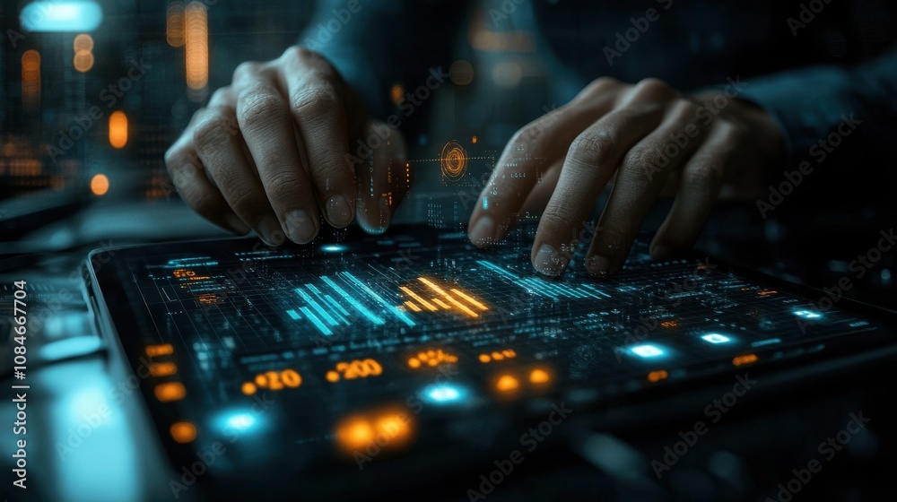 analyzing return on investment roi on laptop a businessman is using a laptop with graphics representing roi analysis including financial growth symbols and analytics tools roi indicator concept analyzing return on investment roi on laptop a businessman is using a laptop with graphics representing roi analysis including financial growth symbols and analytics tools roi indicator concept