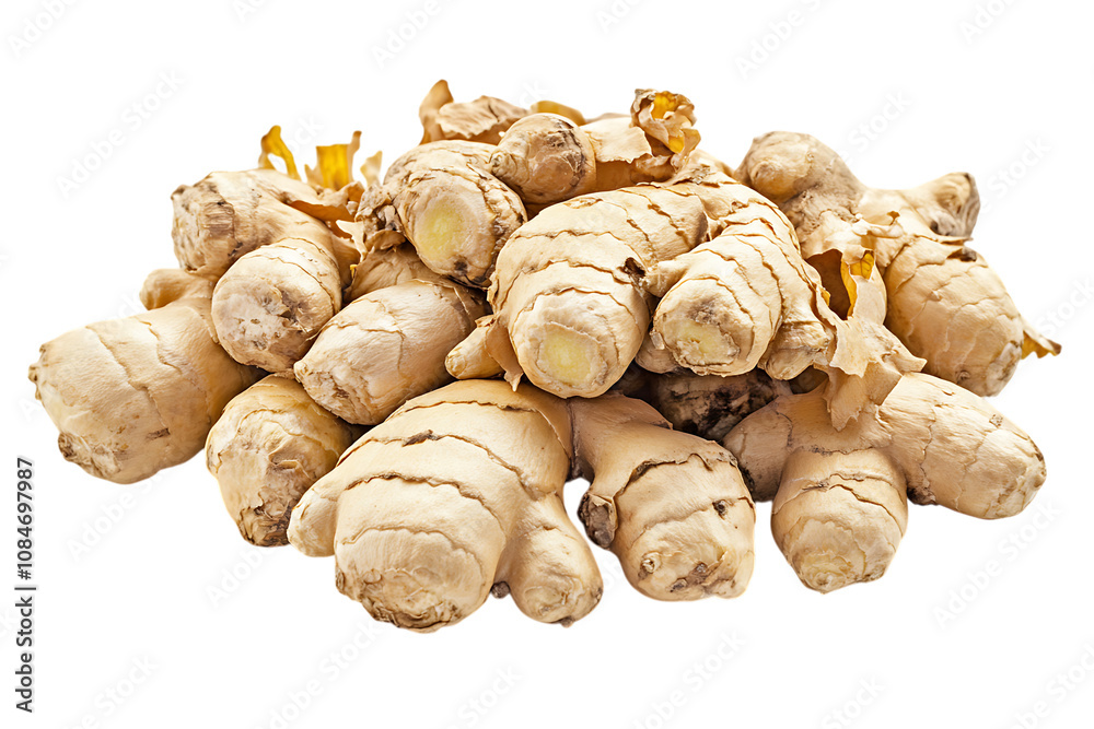 Ginger isolated png on a transparent background Ginger isolated png on a transparent background