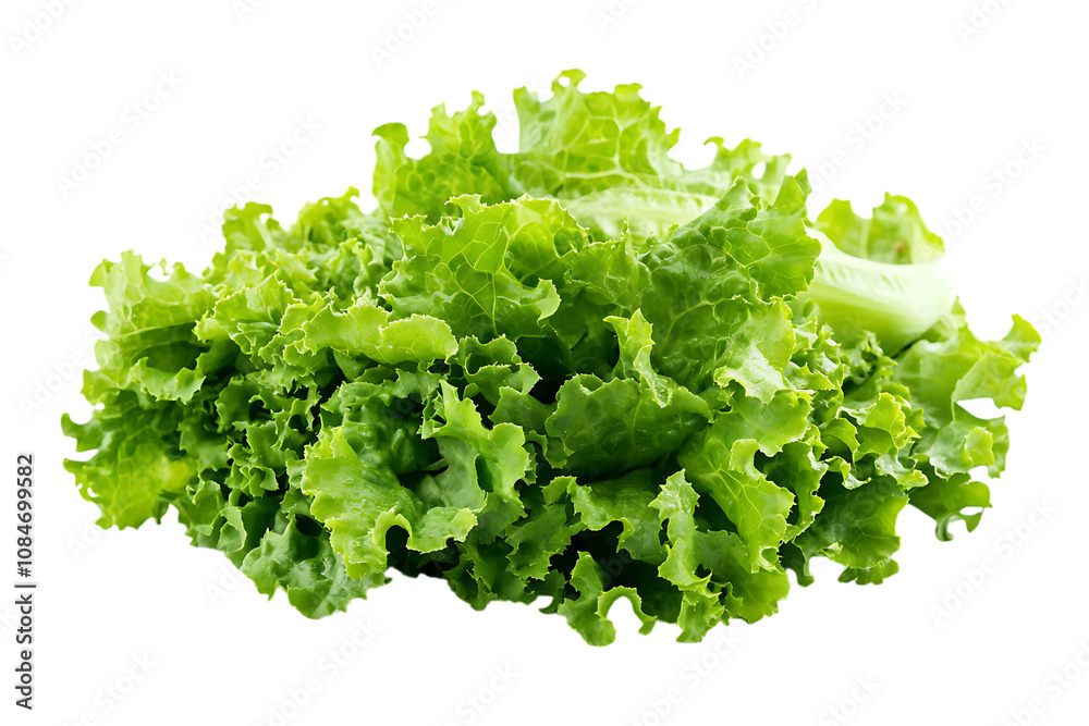 Fresh green lettuce isolated png on a transparent background Fresh green lettuce isolated png on a transparent background