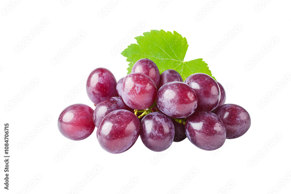Grape isolated png on a transparent background Grape isolated png on a transparent background