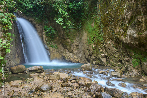 Nature’s tranquility at its finest Pampa Hermosa offers an escape into pristine beauty, where lush forests and serene landscapes create the perfect retreat. A hidden gem in the heart of the Peru.  photo