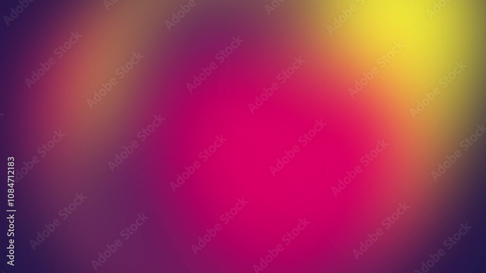 Dark Pink Yellow Abstract Gradient Background Animation