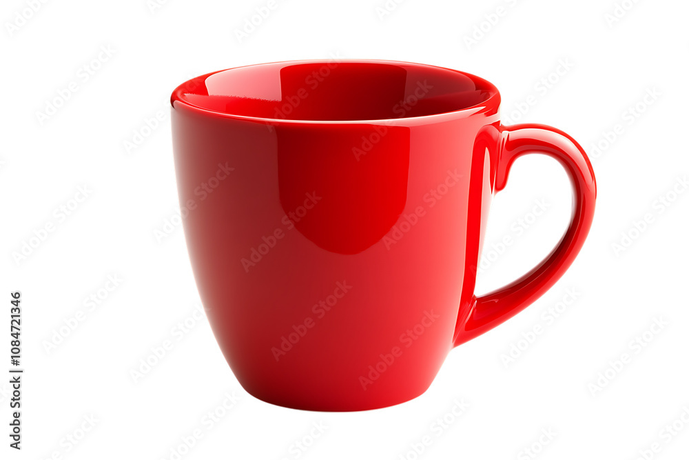 Red cup isolated png on a transparent background Red cup isolated png on a transparent background