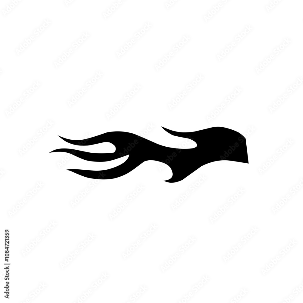 Obraz premium car decal black