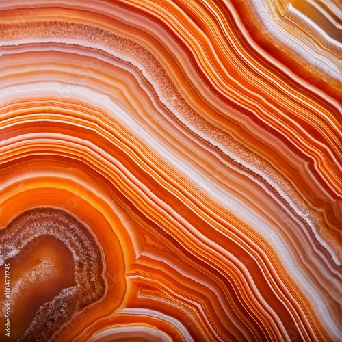 Banded agate, AI generated