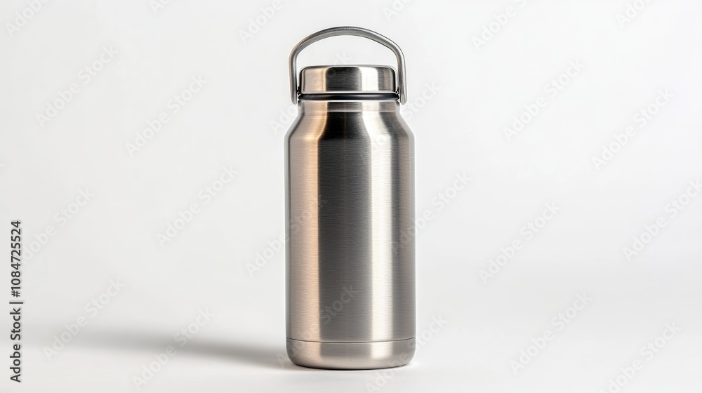 Sleek Stainless Steel Water Bottle Design Sleek Stainless Steel Water Bottle Design