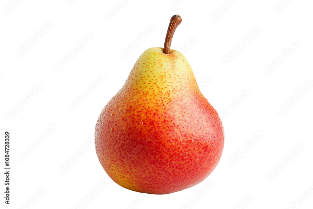 Pear fruit isolated png on a transparent background Pear fruit isolated png on a transparent background