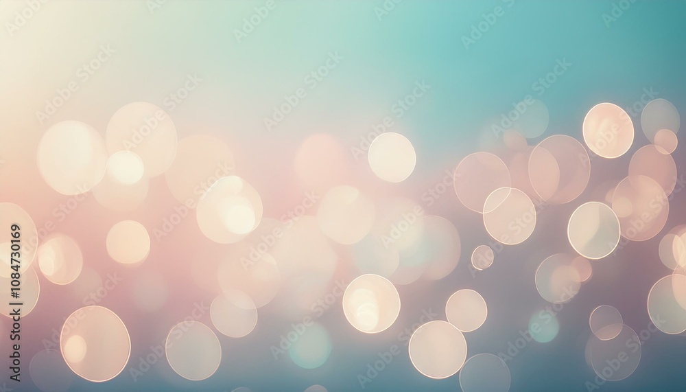 Soft, dreamy bokeh background in pastel colors. Soft, dreamy bokeh background in pastel colors.