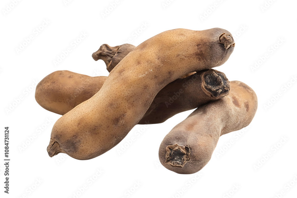 Tamarind isolated on a white background Tamarind isolated on a white background