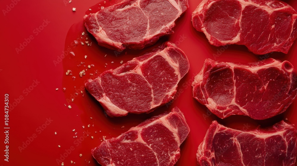 topview steak and ingredient american foods concept on wooden background
topview steak and ingredient american foods concept on wooden background
