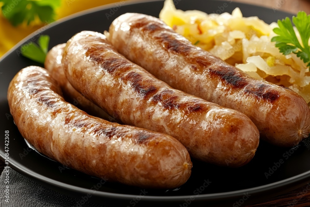 Grilled Sausages with Sauerkraut: A Delicious Meal Grilled Sausages with Sauerkraut: A Delicious Meal