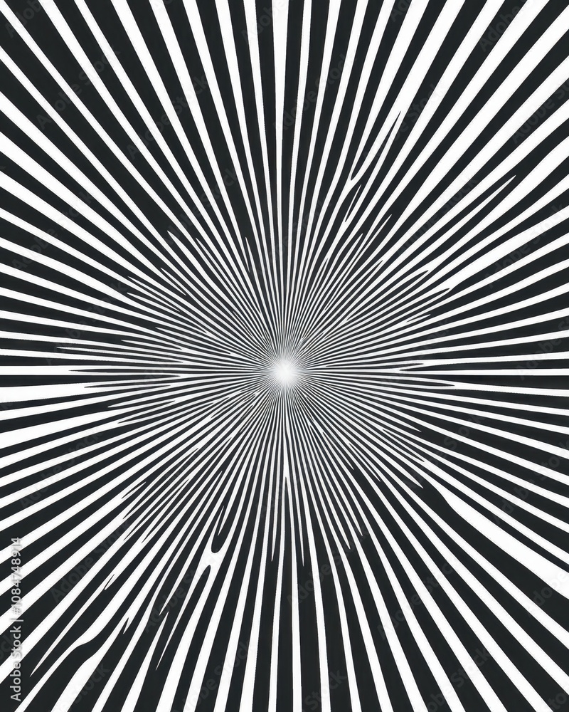 An optical illusion with a mesmerizing radial pattern An optical illusion with a mesmerizing radial pattern