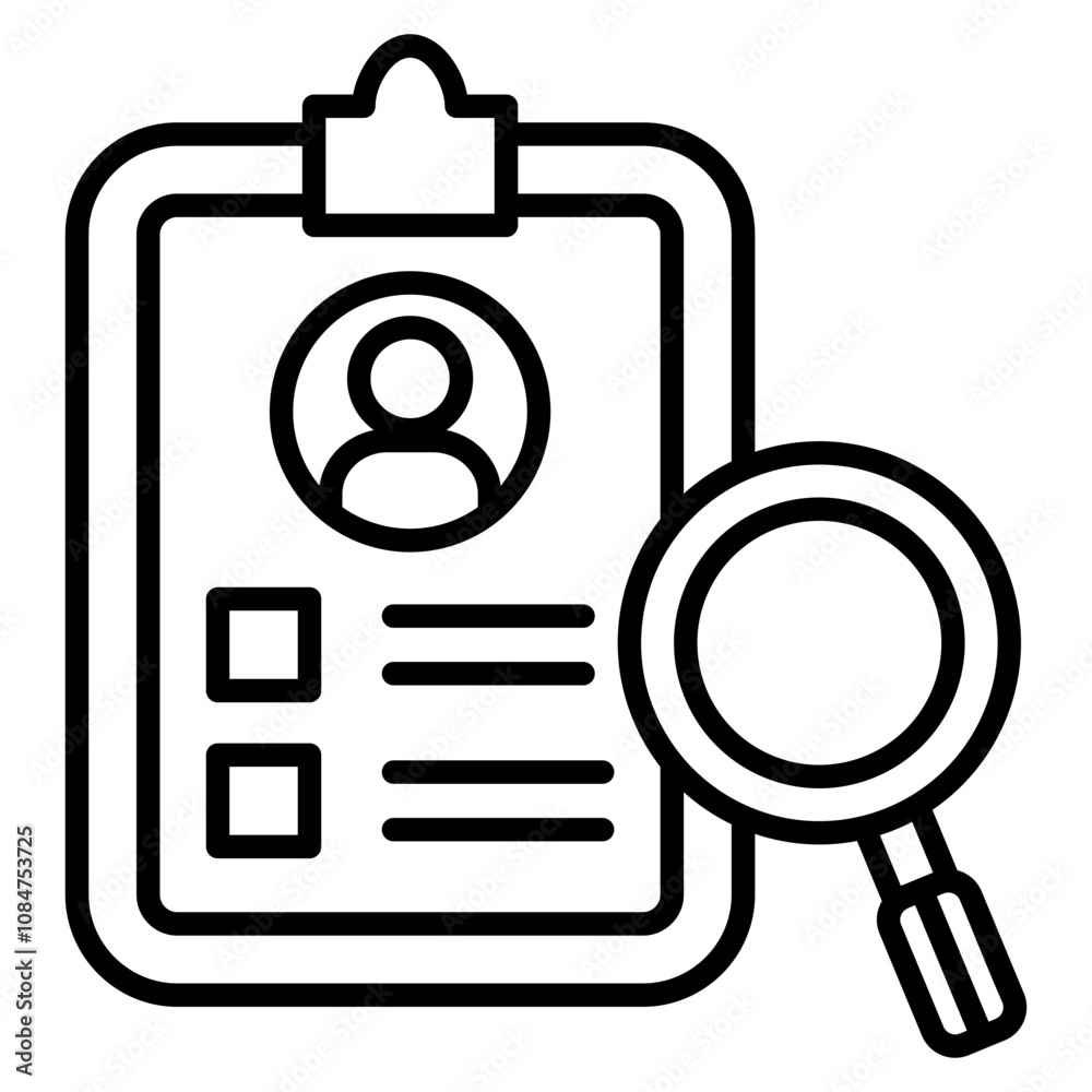 Employee Assessment Icon Element For Design Employee Assessment Icon Element For Design