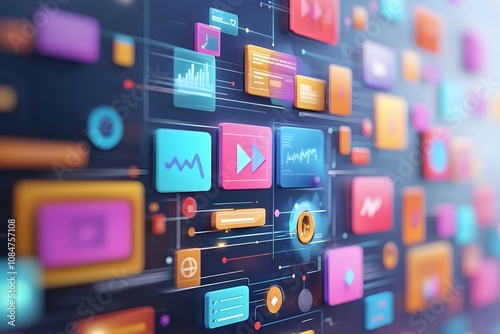 Business Marketing illustrations. Mega set. Collection of scenes with men and women taking part in business activities. Trendy vector style Startup online shopping company milestones infographics.