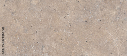 Neutral Beige Grey Stone Or Rock Wall Textured Background pattern