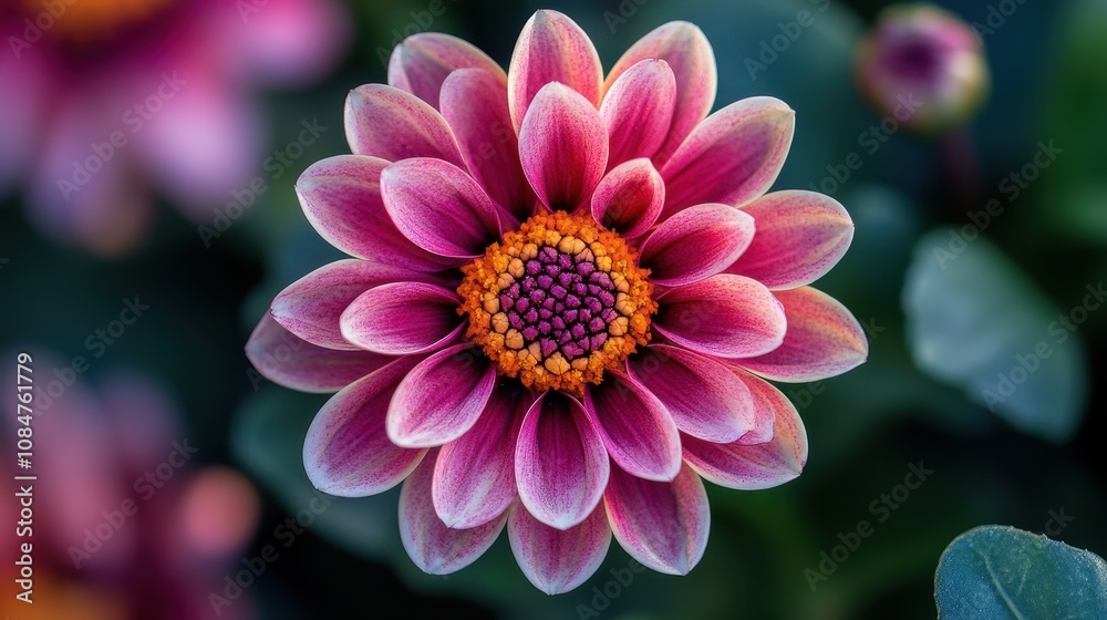 Fototapeta premium A flower art pattern plant.