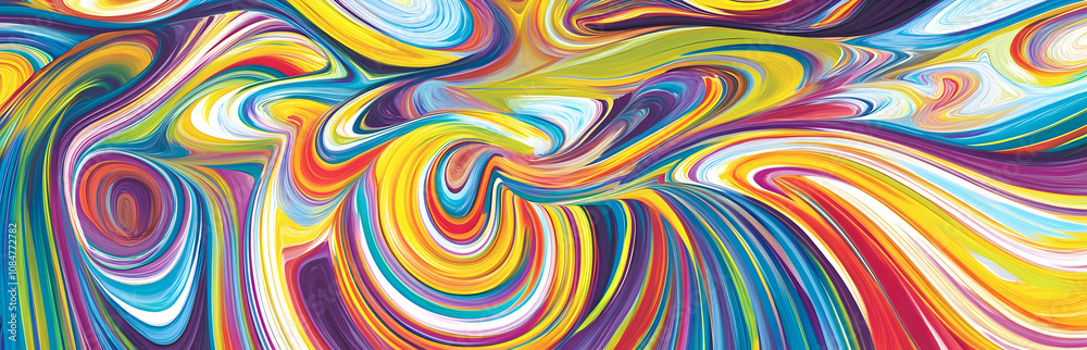A vibrant abstract swirl of colors creating a dynamic and energetic visual experience. A vibrant abstract swirl of colors creating a dynamic and energetic visual experience.