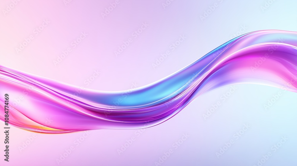 purple abstract background with wavy lines