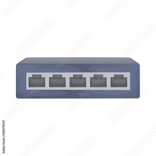 Illustration of ethernet port 