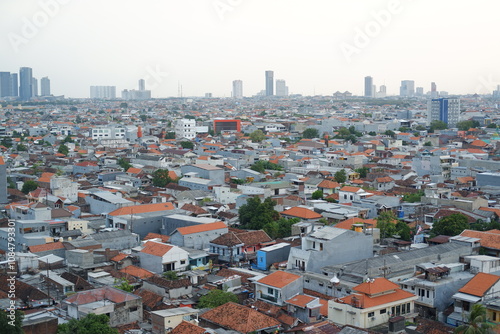 Obraz na plátně SURABAYA, INDONESIA  JULY 27, 2024 - a city in the surabaya